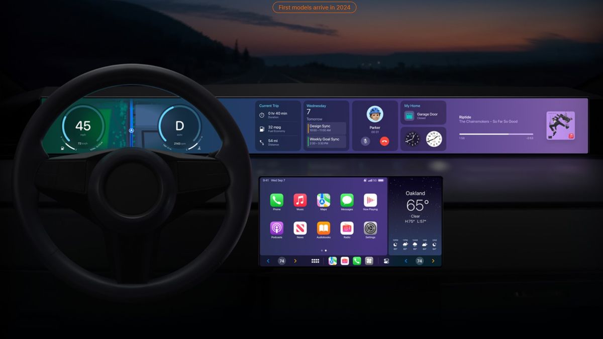 Nowy system CarPlay, zrzut ekranu ze strony Apple