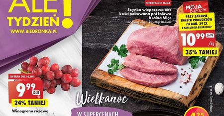 Biedronka nowa gazetka od 14.04. Promocje Biedronka od czwartku 14 kwietnia