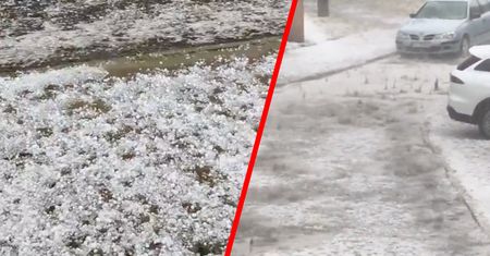 Tak wyglądało gradobicie w Chorzowie. Nagrania mrożą krew w żyłach