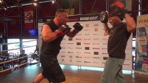 Abell na treningu otwartym przed walką z Zimnochem (wideo)