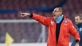 Kontrowersyjne zachowanie trenera Napoli. Maurizio Sarri pokazał "palec" fanom Juventusu