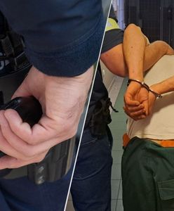 Tłum rzucił się na policjantów. Funkcjonariusz wyjął broń
