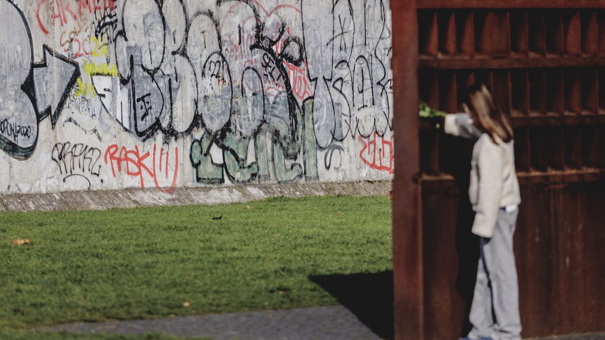 BERLIN, GERMANY - NOVEMBER 05: Remnants of the Berlin Wall on Bernauer Strasse are pictured on November 05, 2024 in Berlin, Germany. This week, 35 years ago, the Berlin Wall fell. (Photo by Florian Gaertner/Photothek via Getty Images)