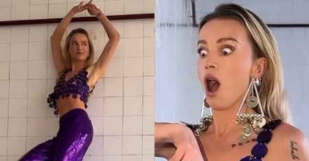 Świecąca cekinami Maffashion wygina się na Instagramie. Fanka: "Do kogo jest kierowana ta treść"? ODPOWIEDZIAŁA na przytyk