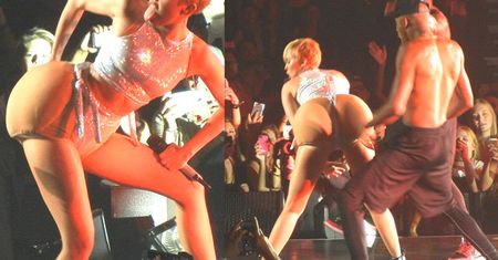 Miley Cyrus wypina SZTUCZNE POŚLADKI! (ZDJĘCIA)