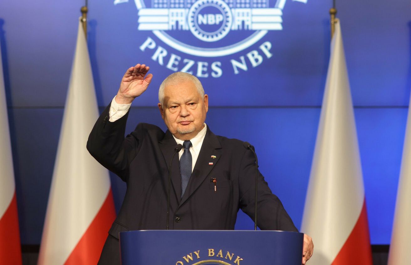 Prezes NBP Adam Glapiński. Według nowego raportu banku, inflacja w 2023 r. może wynieść nawet 15 proc. 