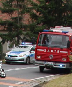 Tragiczny wypadek w Rogalicach. Zginął motocyklista z pasażerką