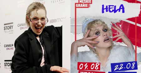 Tournée Heli Englert po festiwalach trwa. Teraz wystąpi na... Męskim Graniu. "Ludzie tyrają całe życie, a WYSTARCZĄ 3 UTWORY I NAZWISKO PO OJCU"