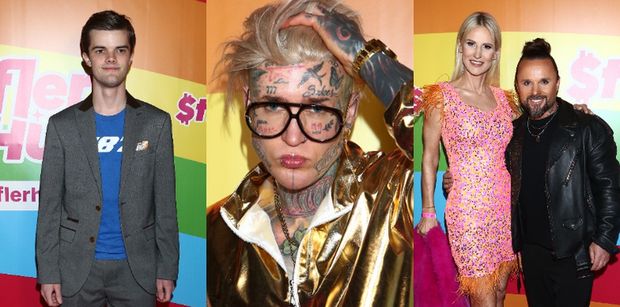 Zbieranina interesujących celebrytów na imprezie Stiflera: Dominika Tajner z Qczajem, syn Moniki Richardson... (ZDJĘCIA)