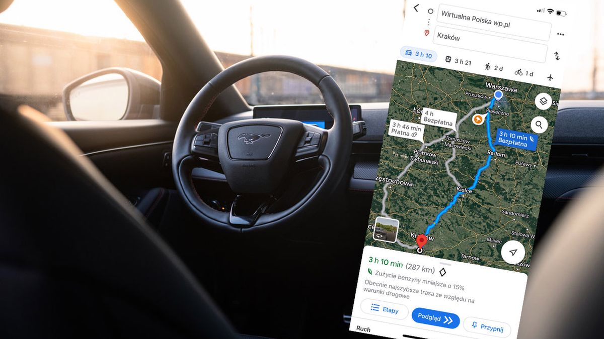 Mapy Google pomagają zaoszczędzić paliwo