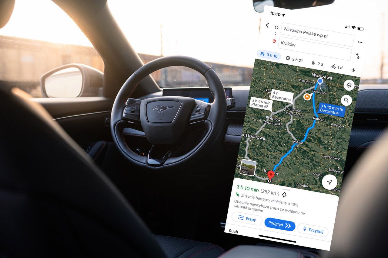 Mapy Google pomagają zaoszczędzić paliwo