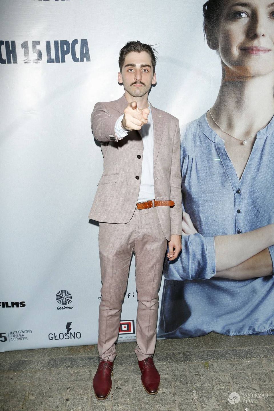 Piotr Żurawski, premiera filmu "Kamper" (fot. AKPA)