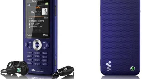 Niebieski Sony Ericsson W302 1