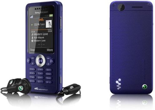 Niebieski Sony Ericsson W302