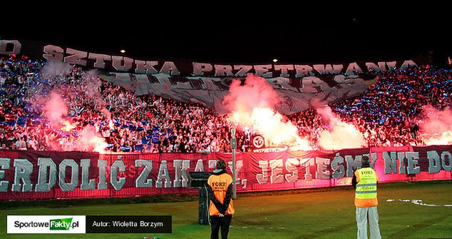 Pogoń i Legia na meczu w Szczecinie