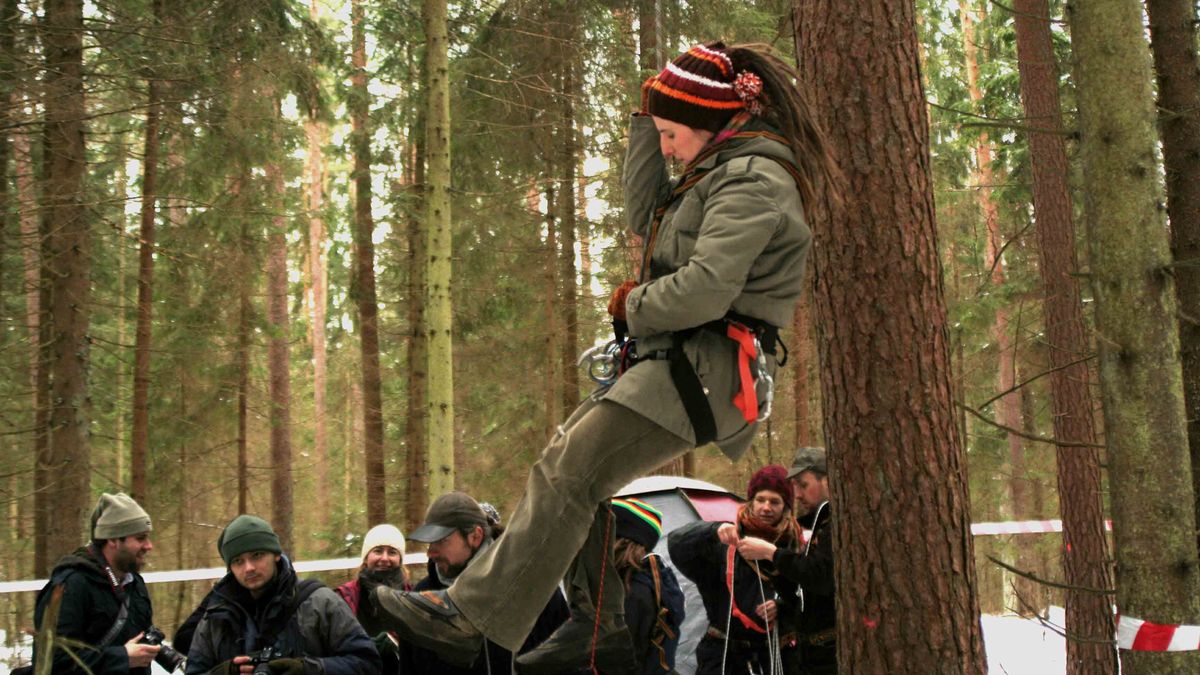 Akcja obrony Doliny Rospudy (fot. Radosław Ślusarczyk/lic.CC)