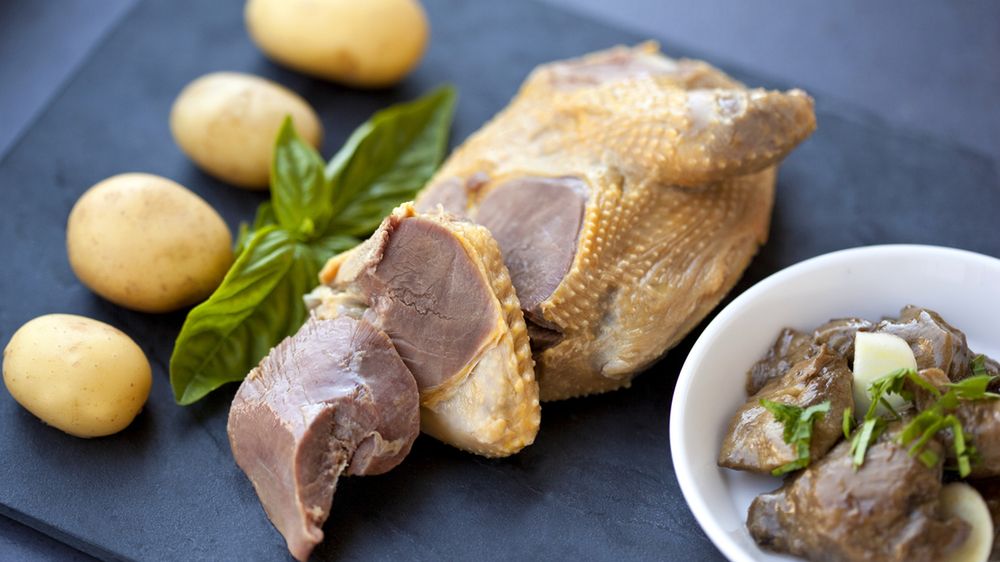 Surowy gołąb (samo mięso)