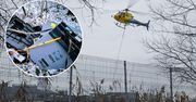 Chrzanów: Groźny incydent przy transporcie lotniczym Valeo Chrzanów. Pojemnik z lampami spadł z helikoptera. Mogło dojść do tragedii