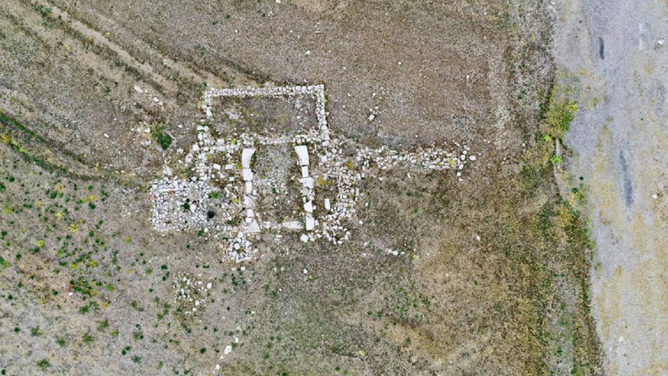 Miasto pokazało się dzięki ekstremalnym suszom.