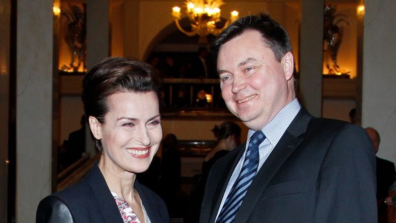 Danuta Stenka i Janusz Grzelak