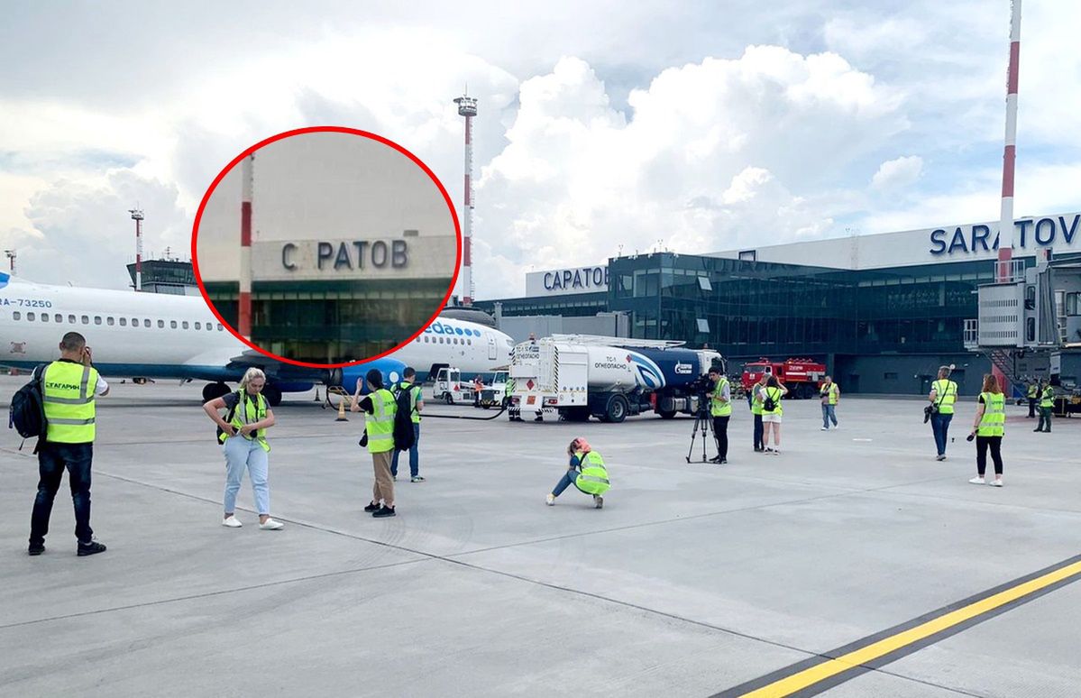 Wpadka w Rosji. Pokazali, co się pojawiło na lotnisku