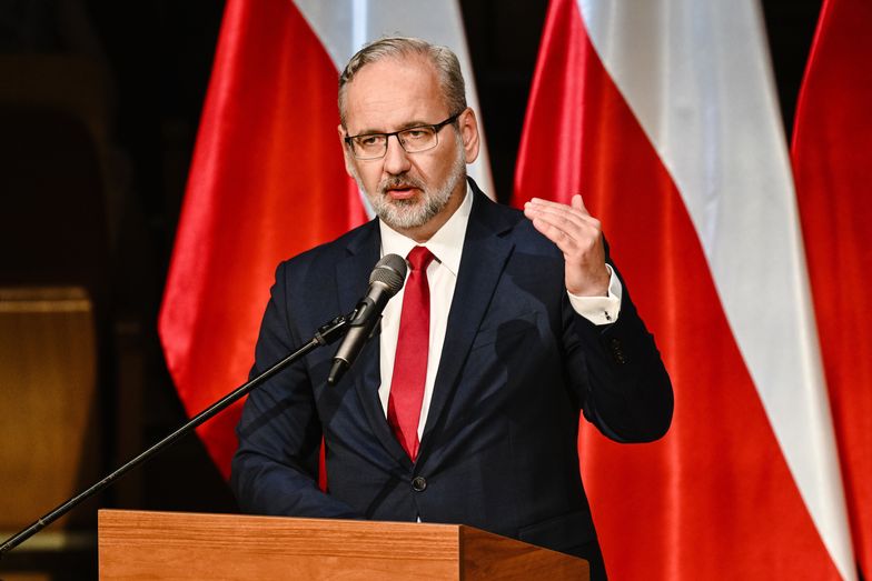 Gdańsk, 15.06.2023. Minister zdrowia Adam Niedzielski podczas inauguracji XXXVII Zjazdu Polskiego Towarzystwa Pediatrycznego, 15 bm. w Filharmonii Bałtyckiej w Gdańsku. (mr) PAP/Marcin Gadomski
