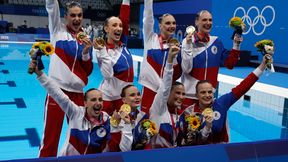 Tokio 2020. Złote medale w drużynowym konkursie pływania synchronicznego dla ROC. Siódmy tytuł Swietłany Romaszyny!