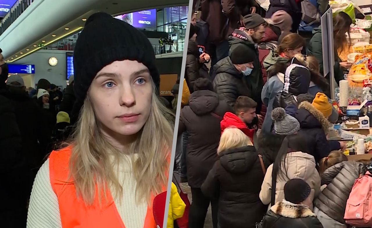 Dworzec Centralny w Warszawie. Chaos jakich mało. Wolontariuszka nie gryzła się w język