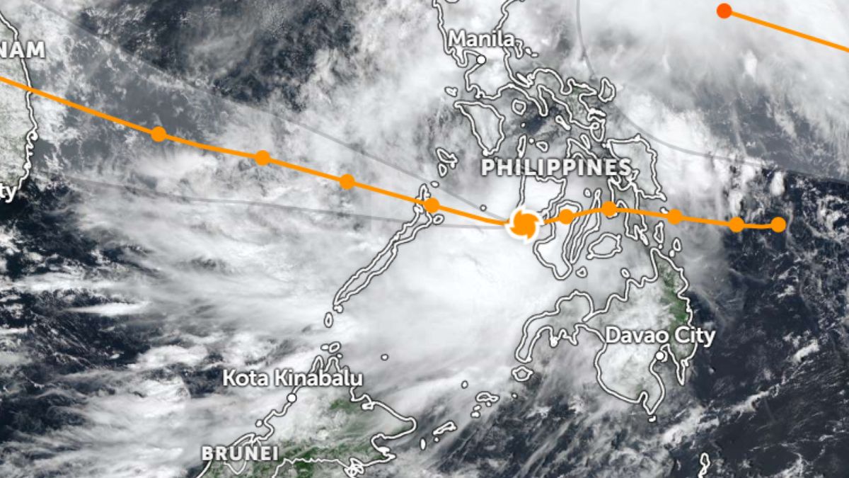 Tajfun Kalmaegi uderzył w Filipiny