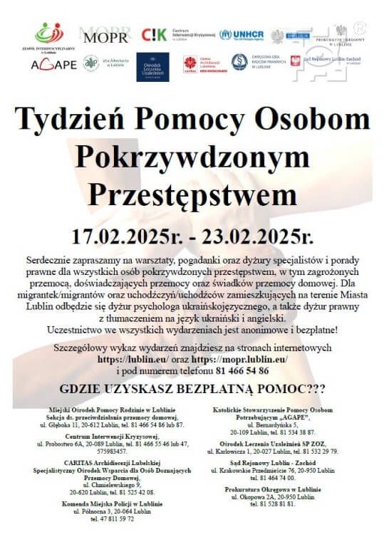 Plakat wydarzenia