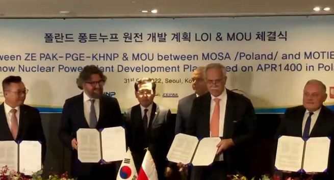 Firma Solorza z PGE i Koreańczykami chcą zbudować elektrownię jądrową w Wielkopolsce