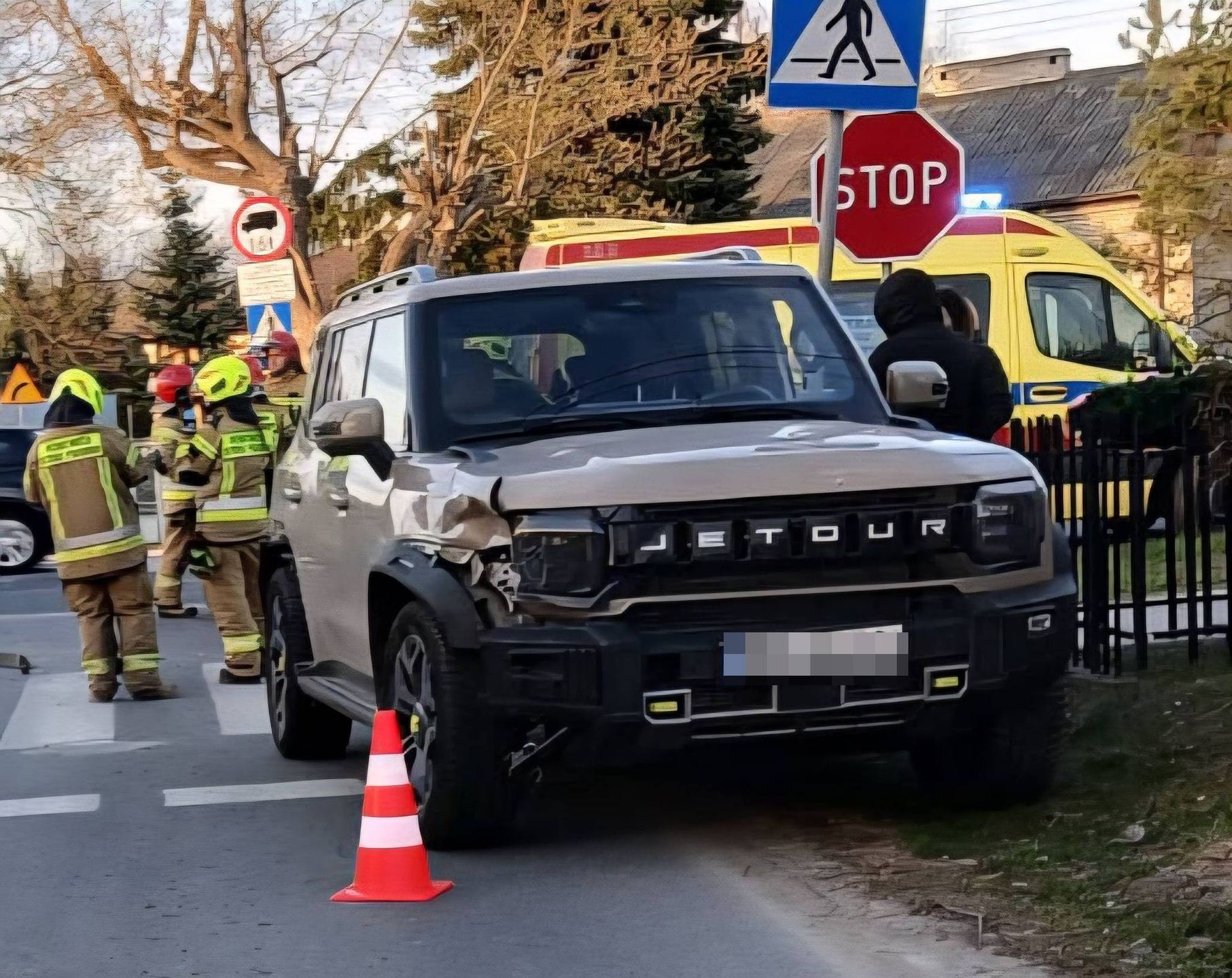 Wypadek z udziałem 42-letniego kierowcy