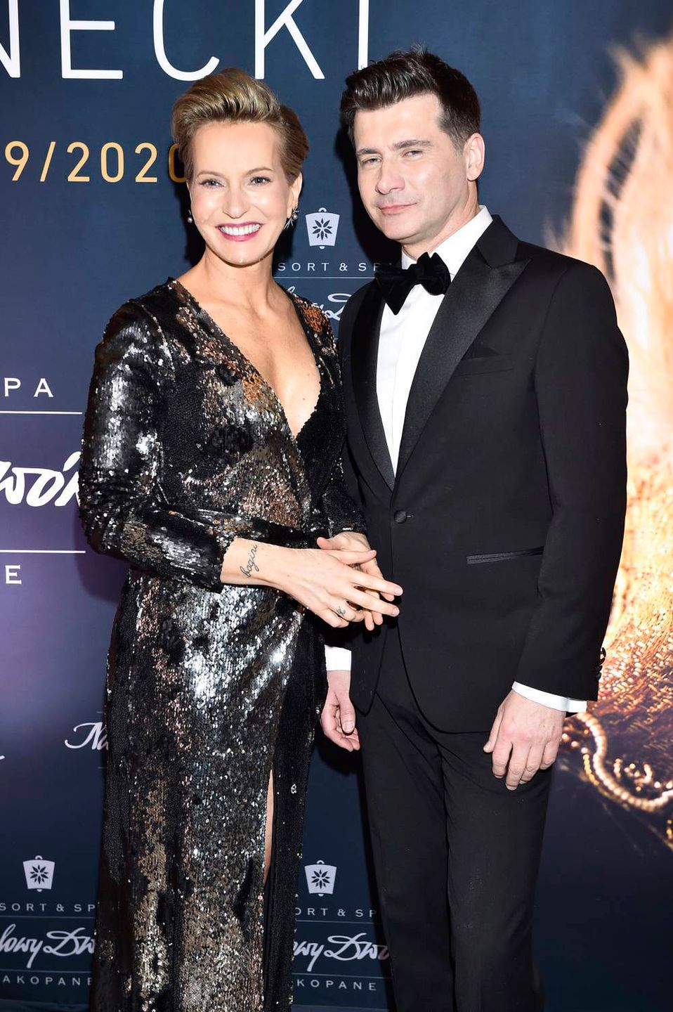 Tomasz Kammel i Paulina Smaszcz - sylwester 2019
