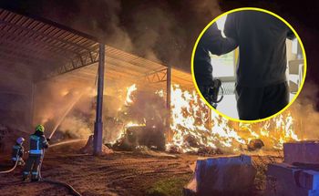 Słońsk: Podpalił halę ze słomą. Zatrzymany to strażak OSP