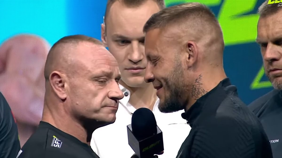 Zdjęcie okładkowe artykułu: Materiały prasowe / Clout MMA / Na zdjęciu od lewej: Dominik Pudzianowski i Paweł Bomba