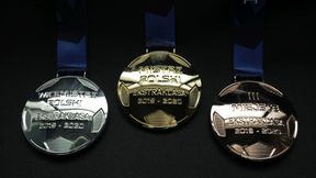 PKO Ekstraklasa przygotowała nowe medale. Ważą 245 gramów i są pokryte 24-karatowym złotem