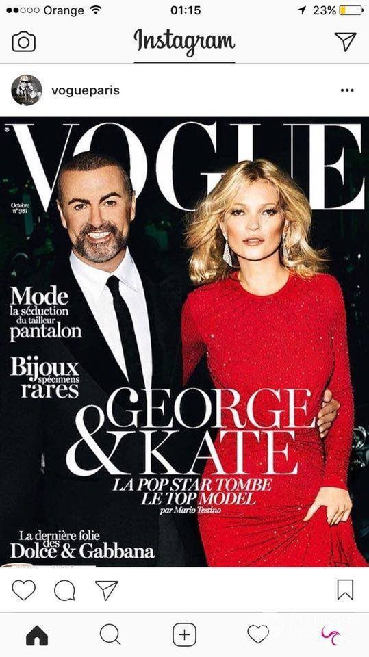 Vogue Paris - Geroge Michael nie żyje, kondolencje