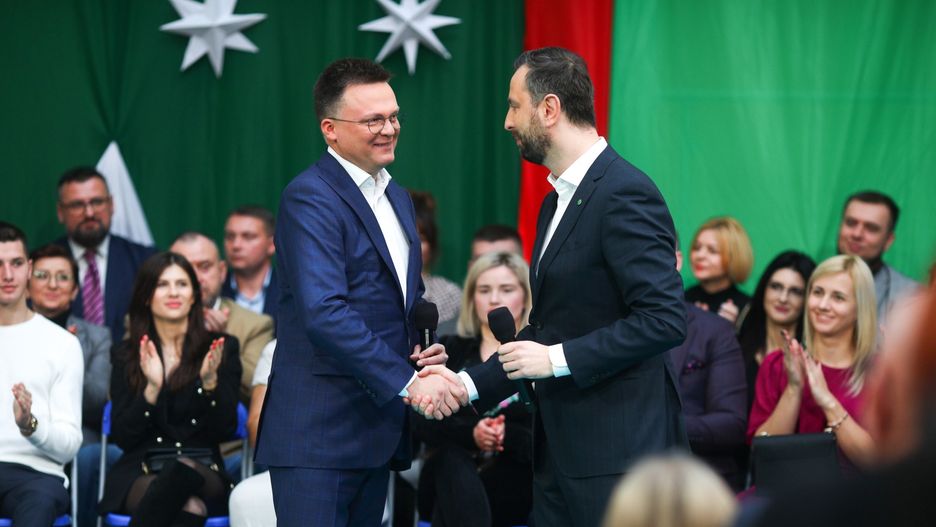 Szymon Hołownia i Władysław Kosiniak-Kamysz