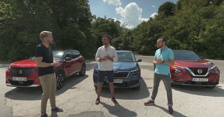 Skoda Kamiq, Nissan Juke, Peugeot 2008 - crossovery dla młodych