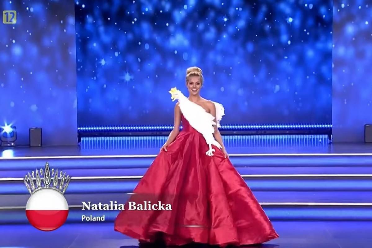 Natalia Balicka i jej sukienka na tegorocznym konkursie Miss 
