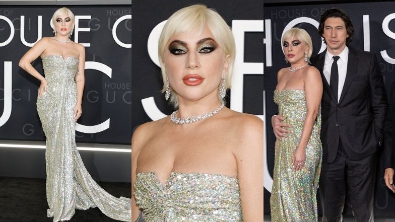 Lady Gaga bryluje na premierze House of Gucci w Los Angeles