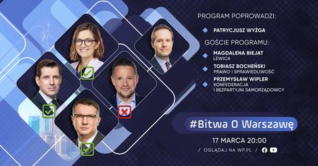 #BitwaOWarszawę, czyli przedwyborcza debata Wirtualnej Polski
