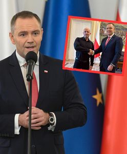 Zaskakujący gość u Nawrockiego. Wrzucił zdjęcie z prezydentem