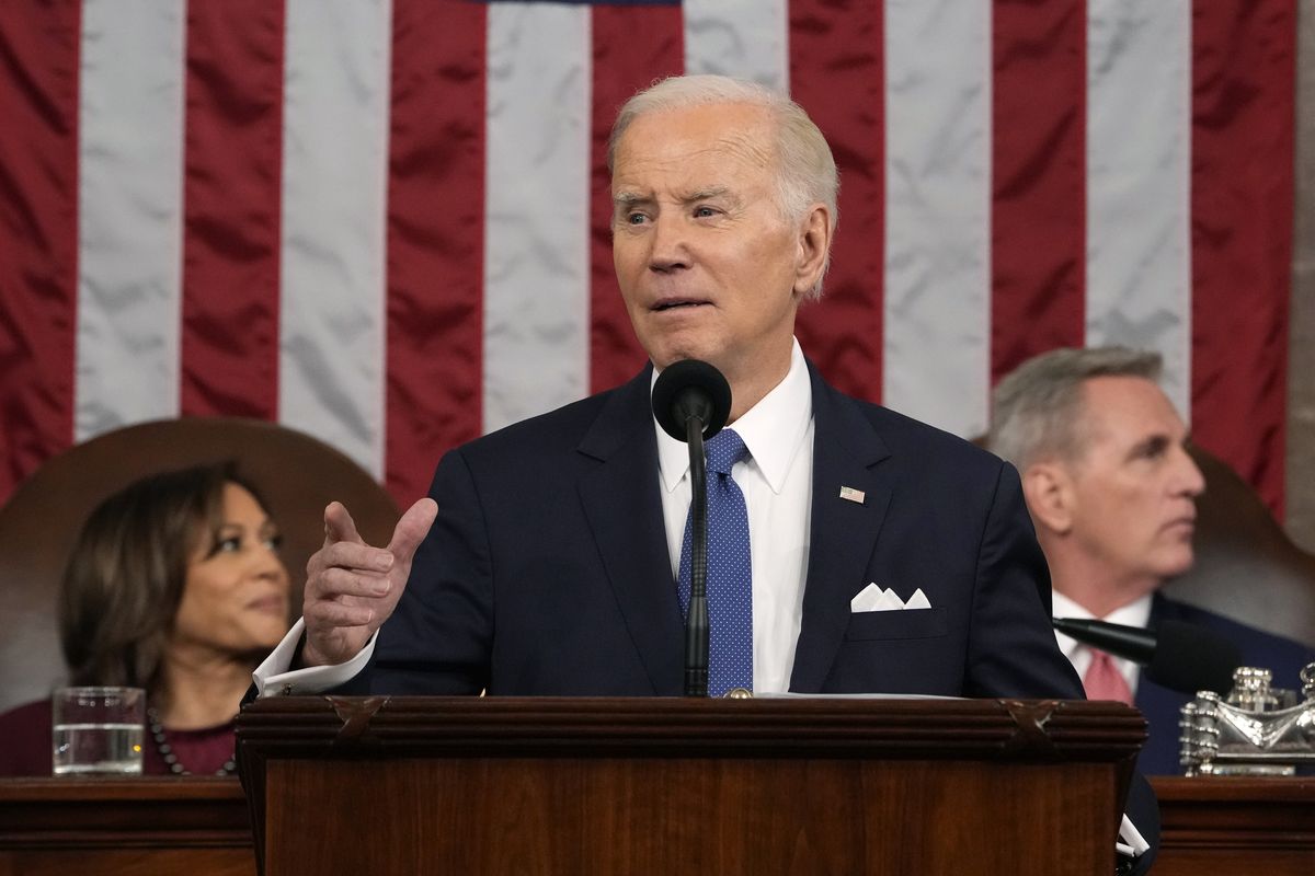 Biden odniósł się do relacji z Chinami w trakcie swojego wystąpienia w Kongresie.