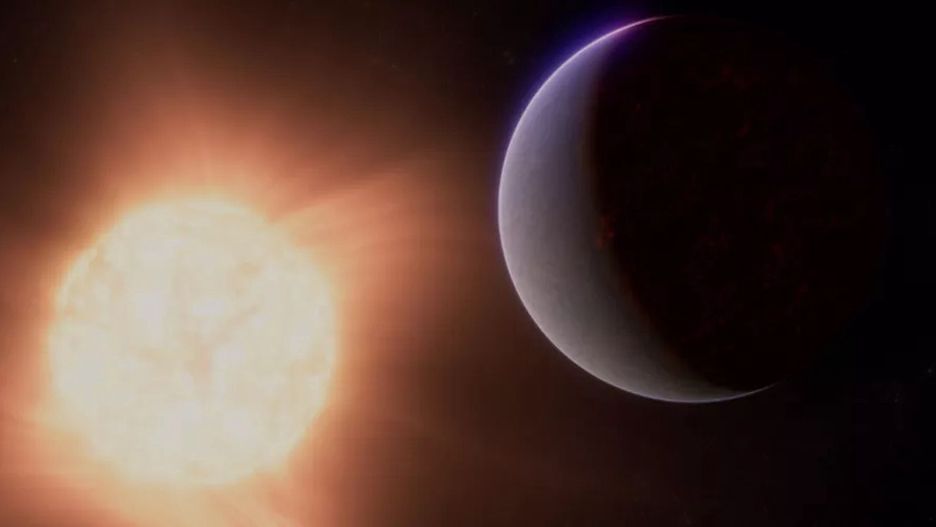 Teleskop Webba wykrył atmosferę wokół skalistej planety poza Układem Słonecznym, zdjęcie ilustracyjne