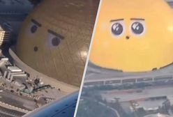 Niezwykły widok z Las Vegas. Sphere nawiązuje kontakt z samolotami