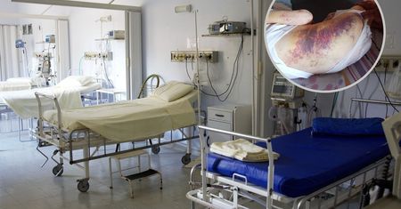 Córka oskarża szpital i pokazuje zdjęcie. Lekarze grożą jej prawnikami