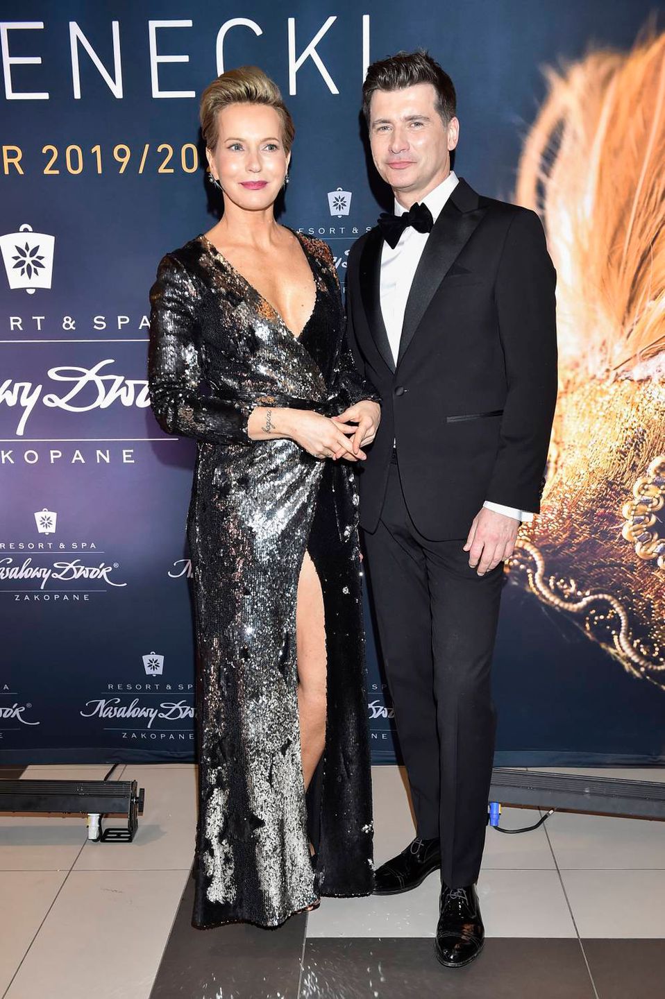 Tomasz Kammel i Paulina Smaszcz - sylwester 2019