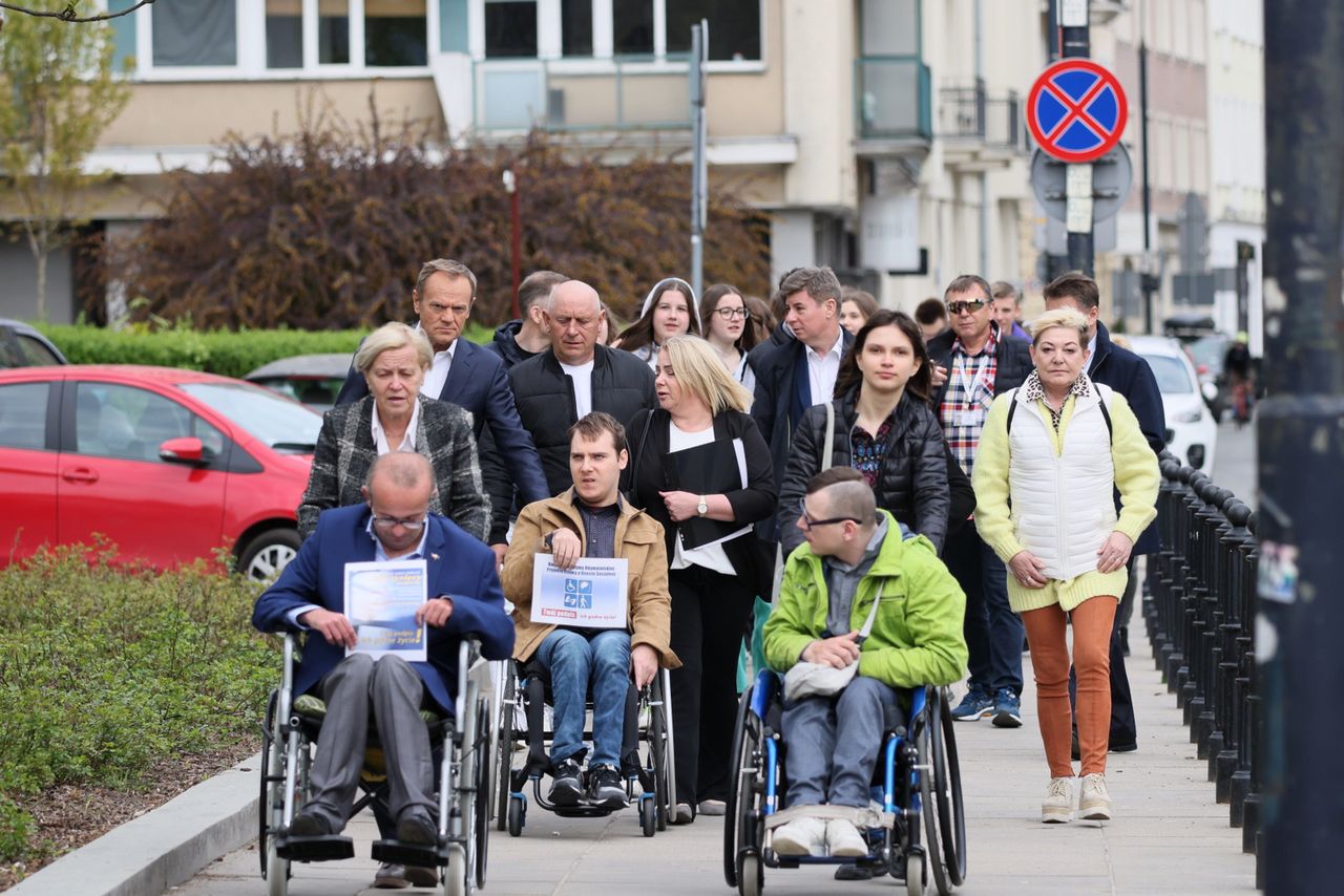 Nie wpuścili osób z niepełnosprawnością do Sejmu. "Tłumaczenia były pokrętne"