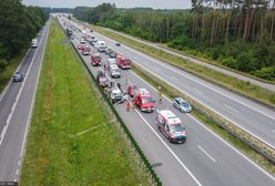 11-latka spadła z wiaduktu. Dramatyczny wypadek na S3